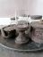 Picture of Waxine glas op voet vintage grey