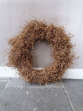 Picture of Stoer & Stijlvol vlaskrans naturel 60 cm