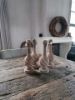 Picture of Stoer & Stijlvol oud houten kandelaar dinerkaars