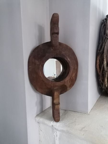 Picture of Oud houten spiegel ornament