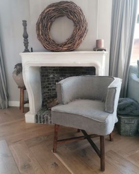 Picture of Stoer & Stijlvol eetkamerstoel Gijsje Taupe