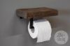 Picture of Toiletrol houder oud rustiek enkel