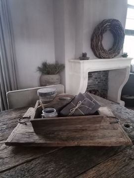 Picture of Tray - dienblad oud teak