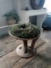Picture of Originele oud houten schaal op voet
