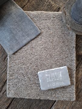 Picture of Vloerkleed 100% wol Middle Grey