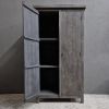 Picture of Stoer & Stijlvol twee deuren kast antique grey