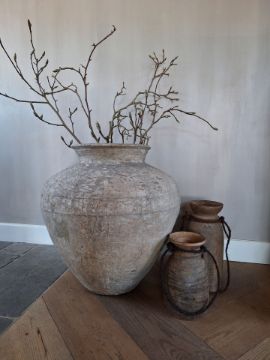 Picture of Oude kruik pot uit India XL