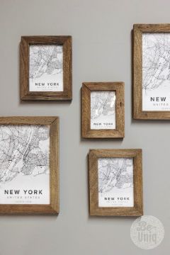 Picture of Fotolijst Sand rustiek verweerd hout Medium