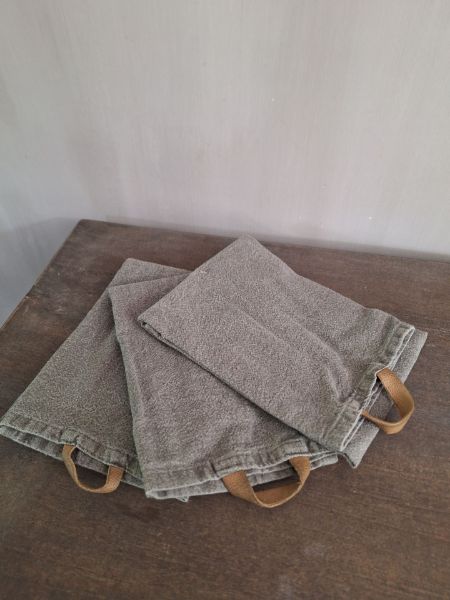Picture of Linnen look keukendoeken grey olive