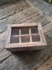 Picture of Rustieke houten teabox - theedoos