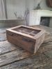 Picture of Rustieke houten teabox - theedoos