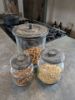 Picture of Glazen voorraadpot L vintage grey