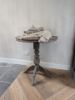 Picture of Authentieke stenen schaal rond met handvat beige
