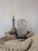 Picture of Authentieke stenen schaal rond met handvat beige | nr. 2