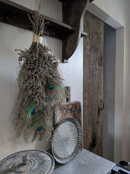 Picture of Toef van tijm, dadeltak en pauwenveren