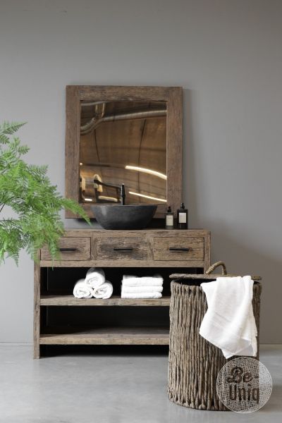 Picture of Wasmand met deksel | Roos