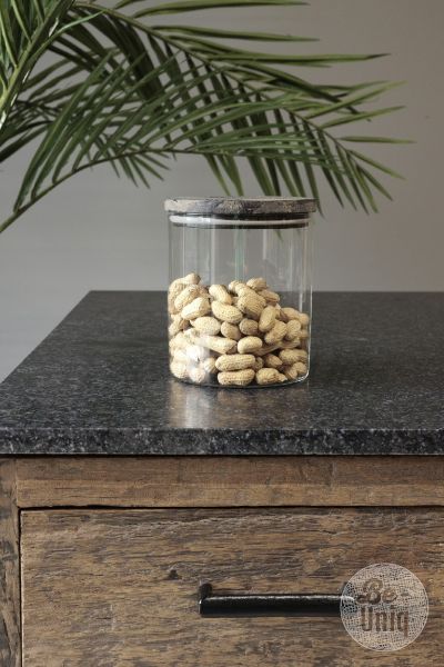 Picture of Glazen voorraadpot Medium | Plain