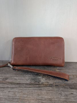 Picture of Lederen portemonnee Cognac Raw Materials