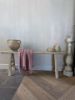 Picture of Plaid Mila linnen katoen | Oud paars - roze