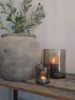 Picture of Windlicht bubbelglas Stone | 23 cm