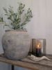 Picture of Windlicht bubbelglas Stone | 23 cm
