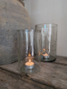 Picture of Windlicht bubbelglas hoog M