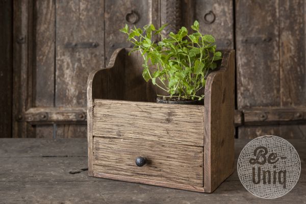 Picture of Gruttersbak oud hout met lade