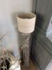 Picture of Baluster vloerlamp met beige linnen kap